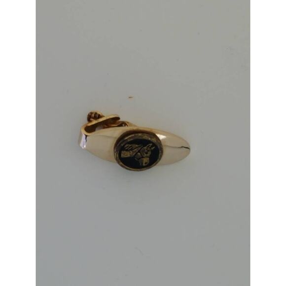 Vintage Gold Horse Tie Clip, Unique Tie Bar for Men - Picture 9 of 10